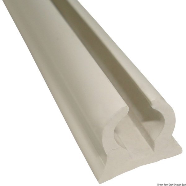 Canalina in PVC bianco per tendalini 4 m - 44.010.01
